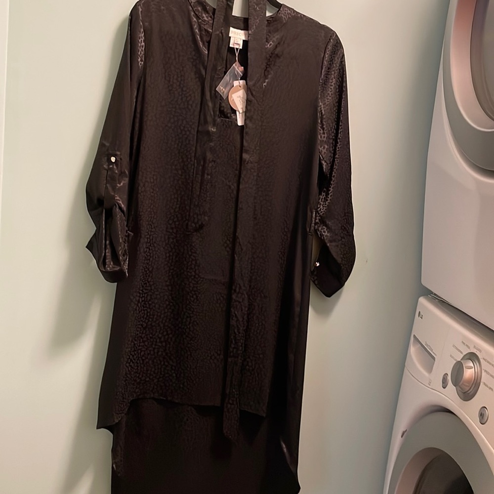 Apricot brand black cheetah dresses